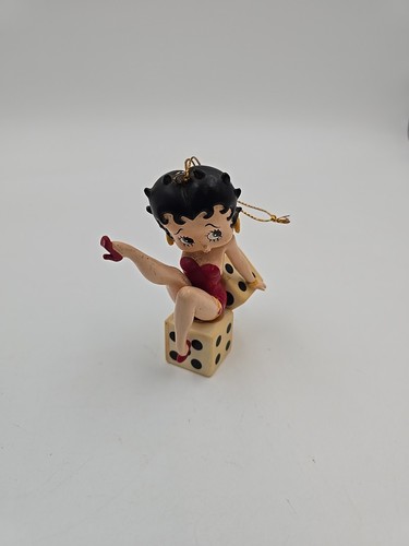 Betty Boop Christmas Ornament And Candle Vintage Collectable - Picture 9 of 18