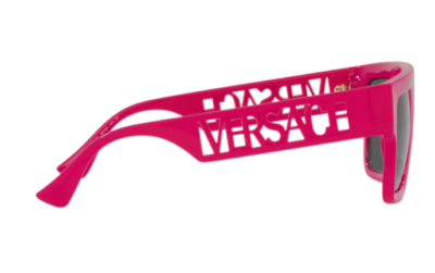 Versace VE4430U 536787 Fuchsia Pink Grey Lens Rectangle 