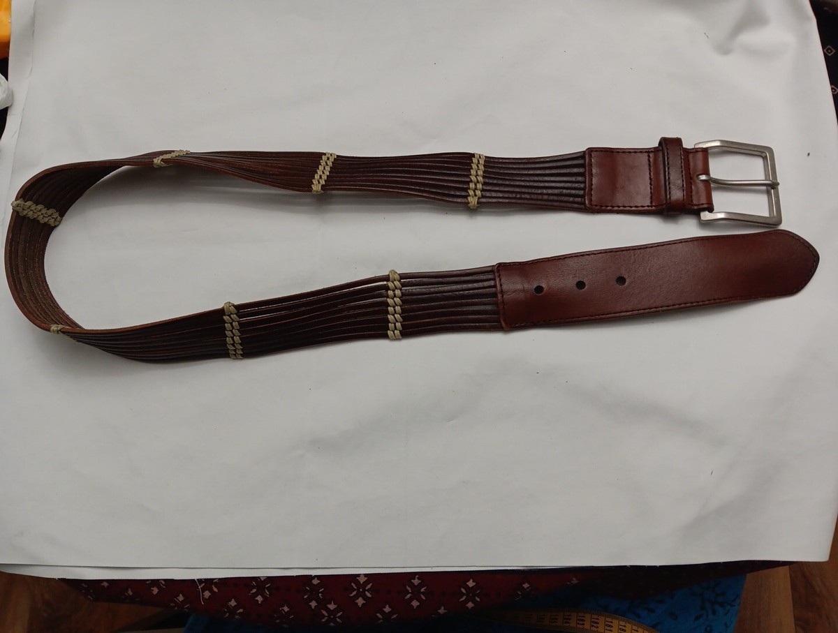 Talbots multicolored adjustable leather belt, size M 183066007_4167.jpg main image 2