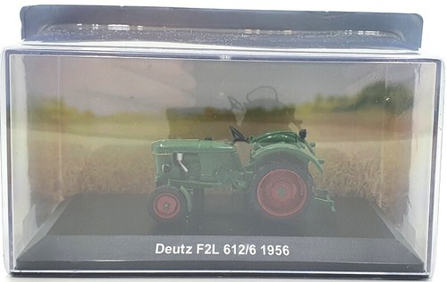 Hachette 1/43 Scale Model Tractor HL38 - 1956 Deutz F2L 612/6 - Green - Picture 3 of 5