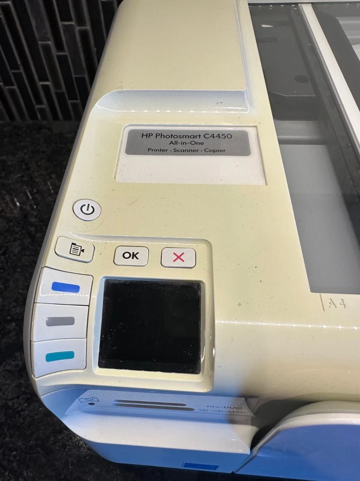 HP Photosmart C4450 All-In-One Inkjet Printer; Scan, Print, Copy - Image 3 of 4