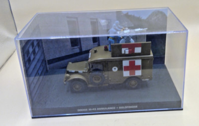 James Bond Collection Nr 127 - Dodge M43 Ambulance Goldfinger 1:43 Box