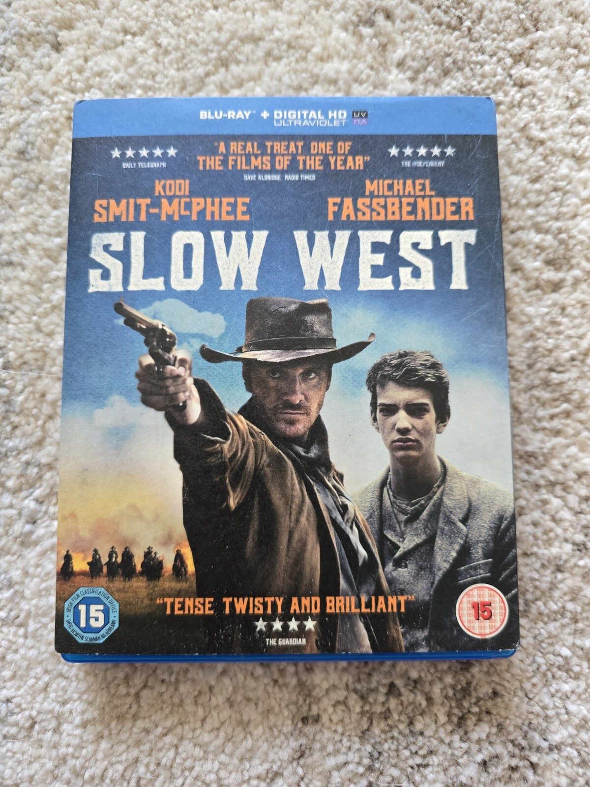 Slow West (2015) Blu Ray With Rare UK Slipcover