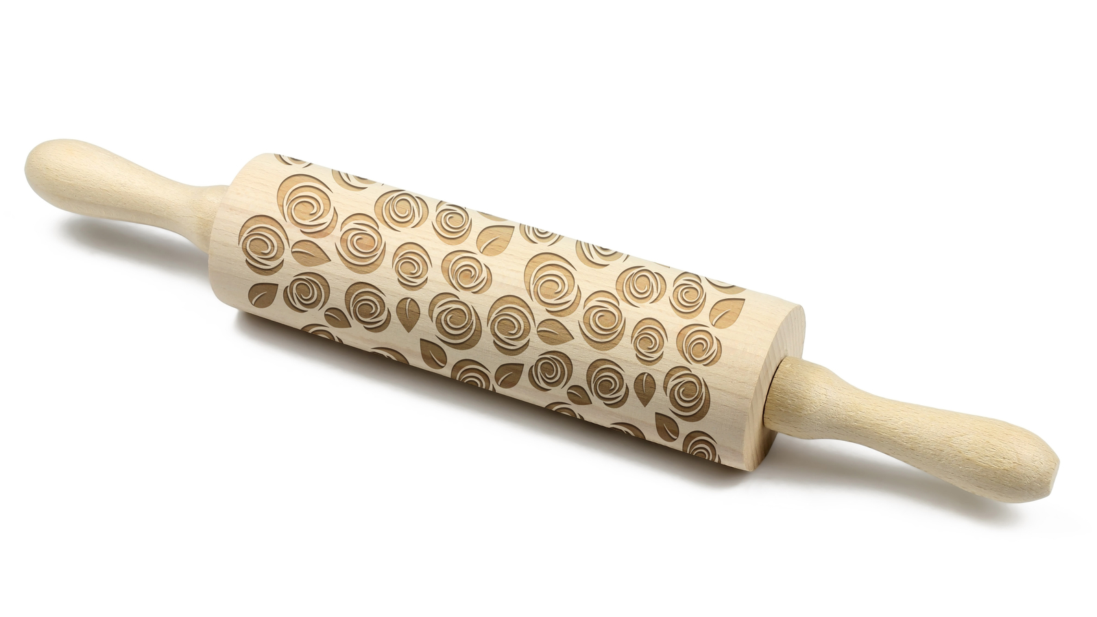 Roses Rolling Pin Art-Dog