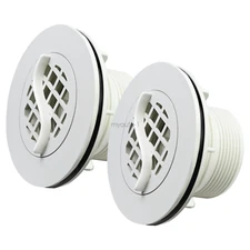 Threaded Inlet Strainer Kit Incl.Rubber Washer & Strainer Nut | Fits Intex 2 Pac