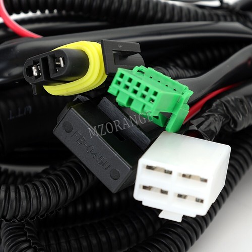 H11 Fog Light Lamp Wiring Kit For Ford Toyota Nissan Infinite Mitsubishi Lexus - Picture 6 of 12