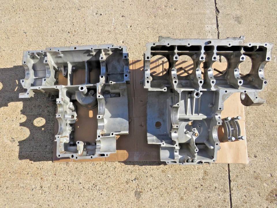 Caja del motor Kawasaki Z1 900 KZ 900 B1 / A4 cárter bloque del motor 1976 K59 Foto 3 de 4