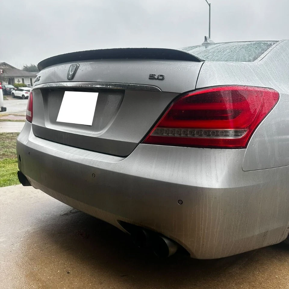 Alerón trasero tipo maletero Duckbill 284F para Hyundai Equus VI 2011~2016 sedán Foto 3 de 4