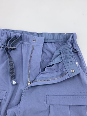 NIKE ACG◇SMITH SUMMIT CARGO PANTS/カーゴパンツ/L/ナイロン/BLU