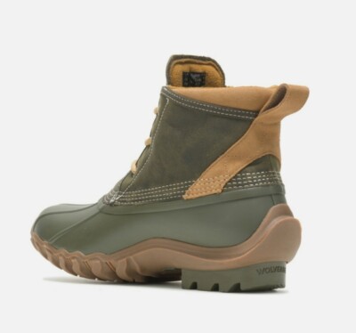 Wolverine Boots Men’s 8M Torrent Wool Duck Gray Waterproof Winter Lace-Up Wolverine Men Torrent Chukka Waterproof Duck Boot Size 10.5  main image 4