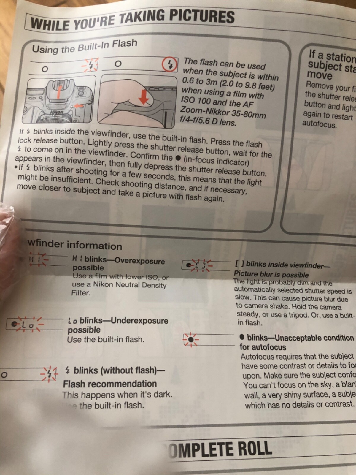 NIKON N50 FILM CAMERA, Quantaray Carrying Case, Manuals eBay