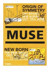 MUSE ENTIRE GROUP AUTOGRAPHED SIGNED A4 POSTER PHOTO PRINT