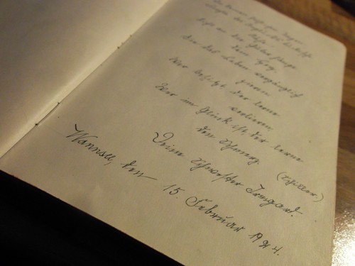 Poesiealbum 1924-30 Berlin 65 Einträge Wannsee Albrechts Teerofen USA Sütterlin - Picture 4 of 12