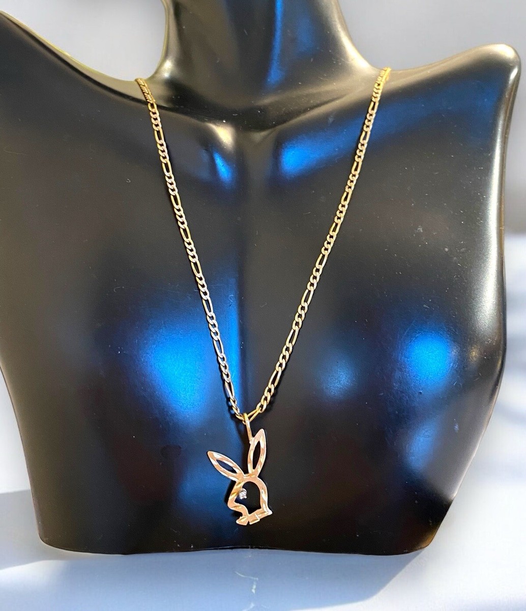 14k Gold Playboy Bunny Charms Wholesale Playboy Bunny Charms