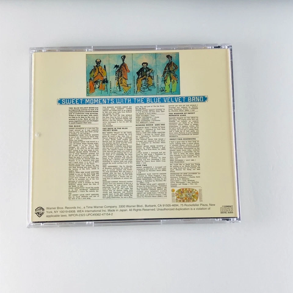 Sweet Moments With The Blue Velvet Band(1968)[Japan CD]Bill Keith, Eric Weissber - Image 3 of 4