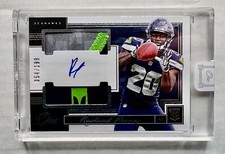 2018 Panini ONE Rashaad Penny 4 Clr patch auto # 54/199