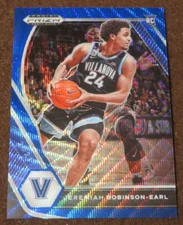 11783 2021 PRIZM DRAFT JEREMIAH ROBINSON EARL #42 BLUE WAVE 101/249