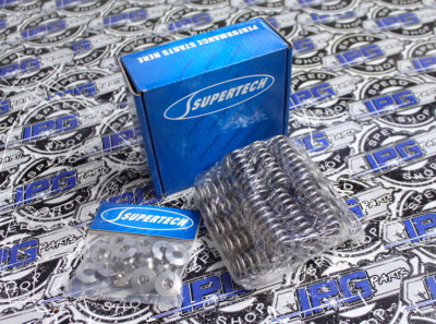 Supertech 92lb Single Valve Springs Ti Retainers For Mitsubishi 3000GT 6G72 DOHC