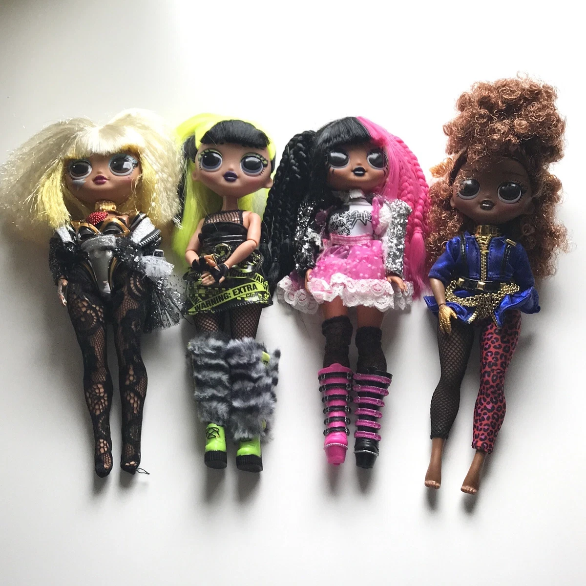 LOL Surprise OMG Remix Super Surprise Lot Fashion Dolls 4 Dolls