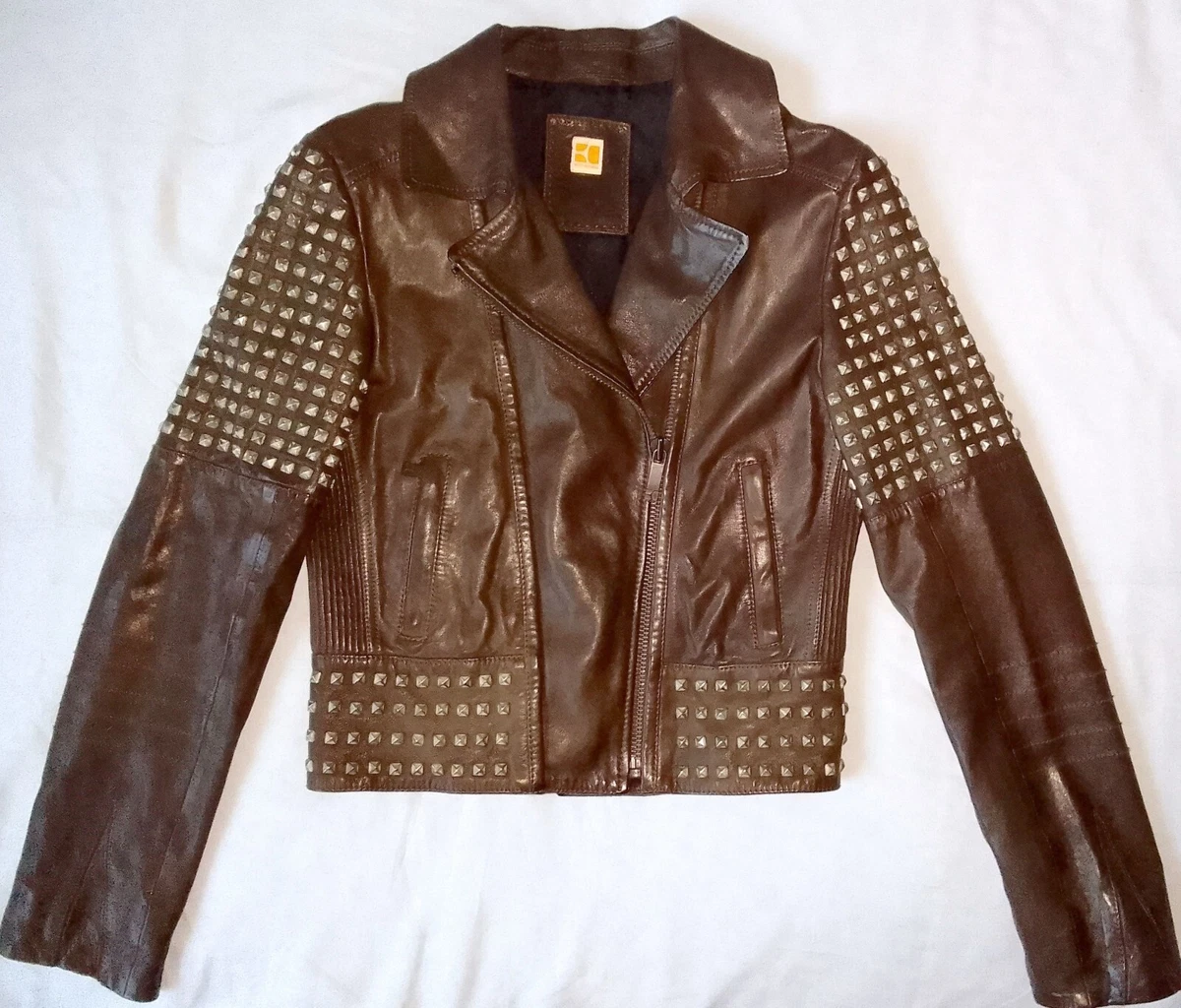 Boss orange leather jacket best sale womens