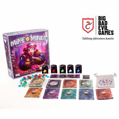 Mine all Mines | Ein Zwergen Bergbau Brettspiel von IDW Games