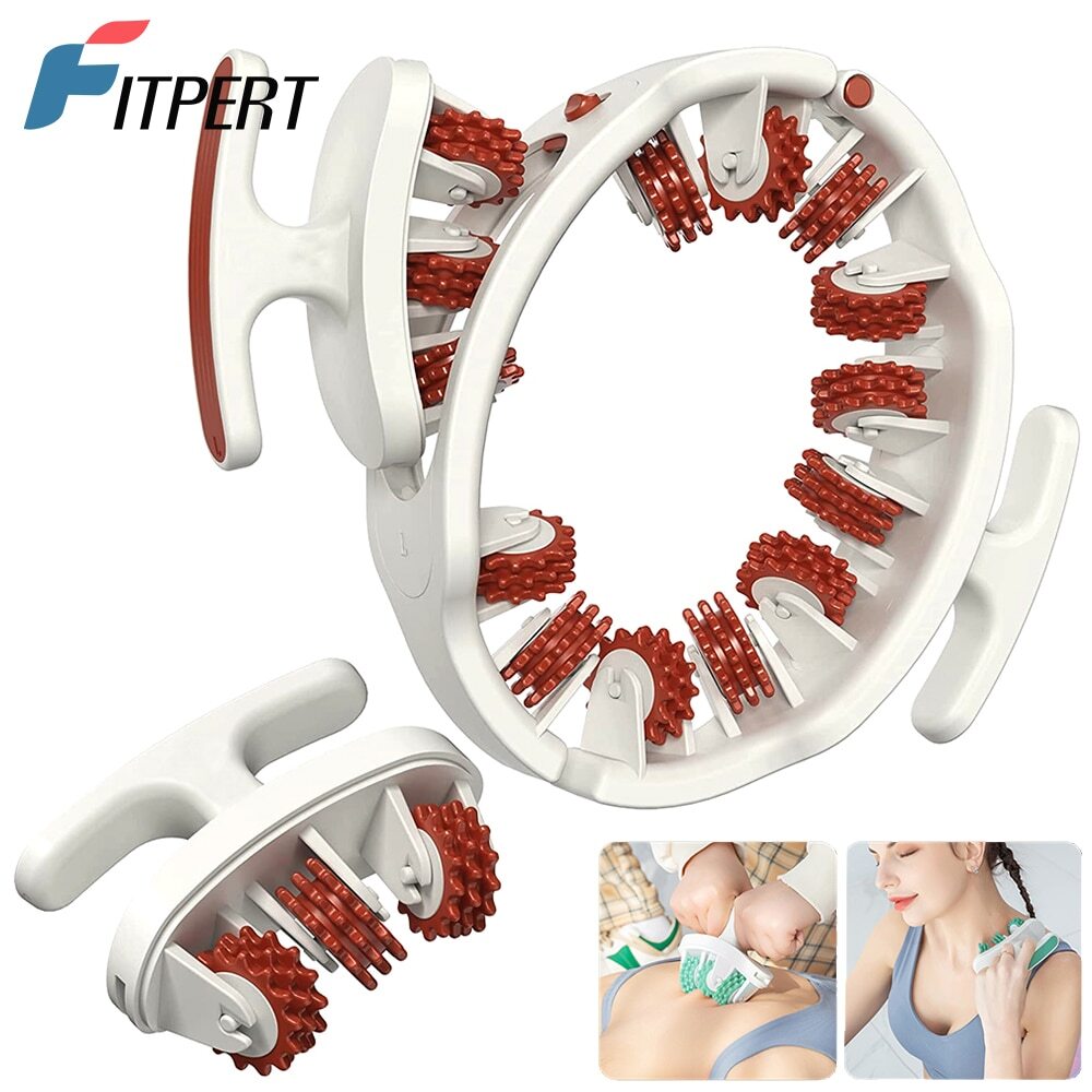 Masajeador de celulitis masajeador muscular manual rodillo para piernas, cuello, brazos y pies