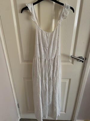 Girls M&S Broderie Anglaise Maxi Dress Age 12-13 UK