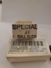 Automation Gages Linear Positioning Ball Slide J-1