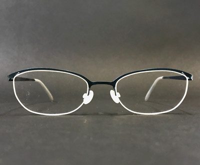 Lindberg Eyeglasses Frames Mod. 7145 COLOUR 107 Matte Blue Oval 49-17-140