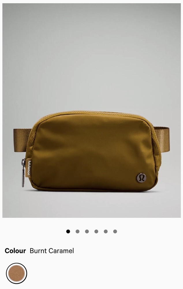 Lulmon Burnt Caramel Everywhere Belt Bag - Rare In Stock Now SOLD OUT FAST