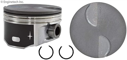 Flat Top Pistons Set for 2010-2014 Chevrolet GMC Gen IV 5.3L - Picture 2 of 2