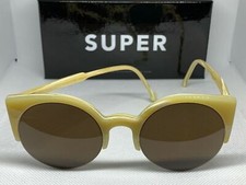 Retrosuperfuture 406 Lucia Light Horn Frame Size 51mm Sunglasses NIB