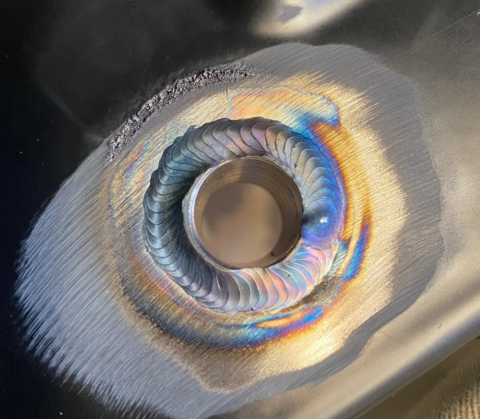 K series Welded Turbo OIL PAN -10AN K-SWAP K20 K24 HONDA ACURA RSX CIVIC - Image 3 of 4