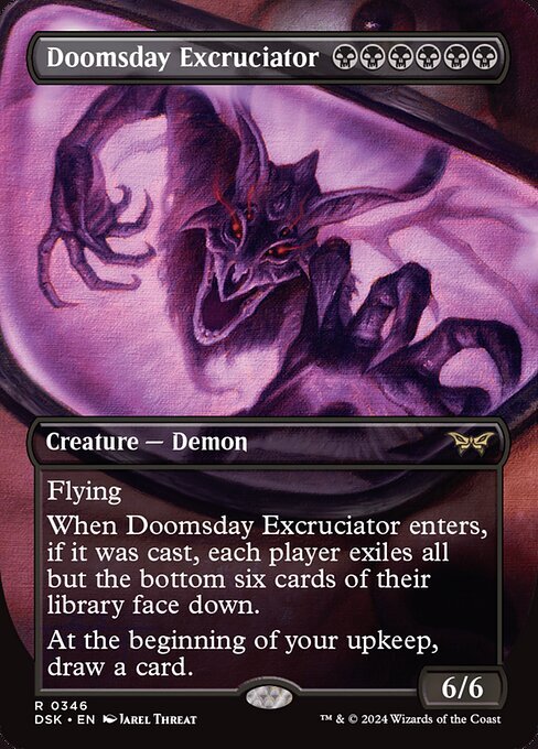 mtg 摘出　foil MTG DOOMSDAY EXCRUCIATOR 346 FOIL EXC - STRAZIATORE DEL GIUDIZIO