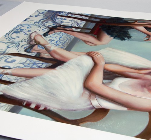Rachel DEACON numbered '1' of just 50 made LTD ED fine art print Dancers SIGNED - Picture 9 of 11