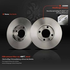 Par De Placas Ancla Y Protectores De Disco De Freno Delanteros Para VW Lupo (6X1, 6E1) – LST Acero