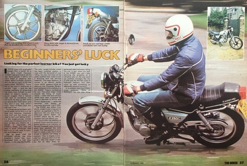 KAWASAKI Z250C - ORIGINAL 1980 ROAD TEST COVERING 3 PAGES - Picture 2 of 5