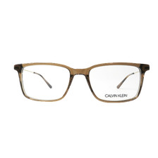 New CALVIN KLEIN Eyeglasses CK 18707 210 Crystal Brown Optical Frame 53-18-140