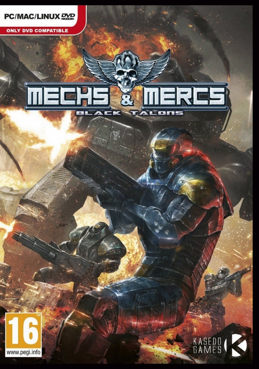 MECHS AND MERCS  BLACK TALONS  5 WORLDS. BRAND NEW DVD FOR WINDOWS PC 