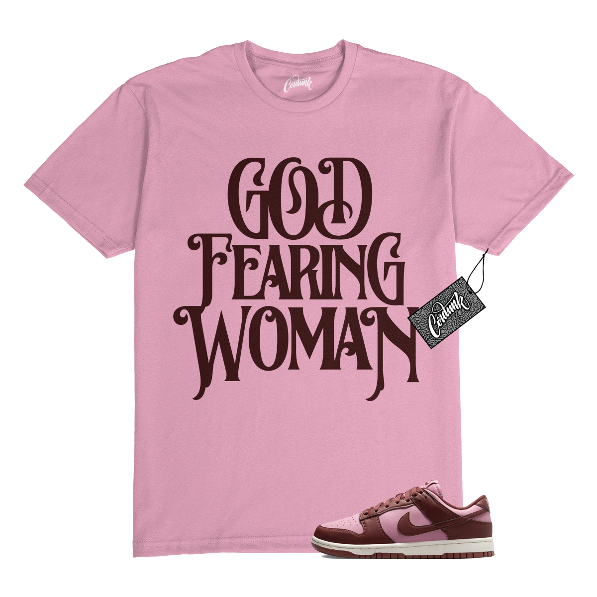 T shirt Dunk Dark Pony Elemental rosa bassa Next Nature abbinata GFW