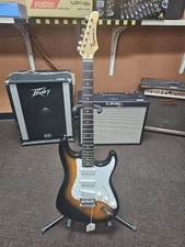 Samick Stratocaster Style Electric Guitar Tobacco Burst Sss (ml1072147)