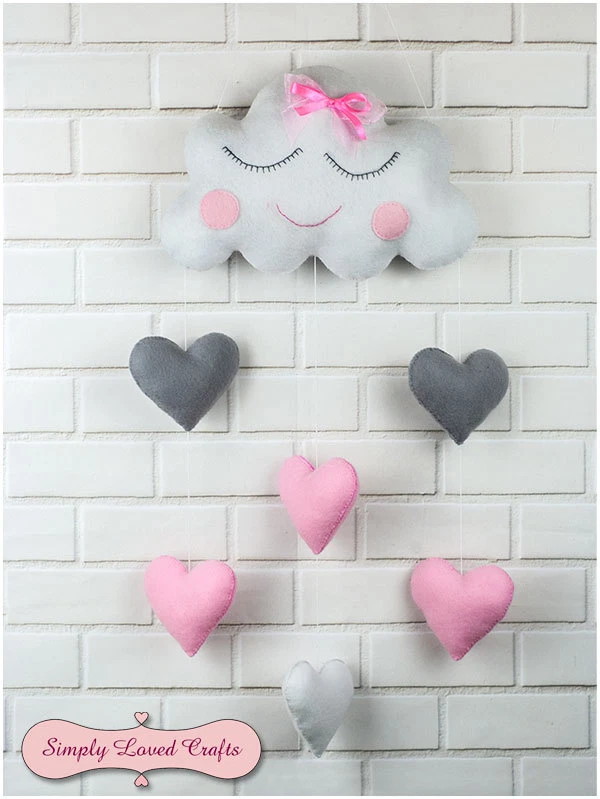 Felt nursery cheap decor