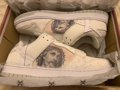 Kito Wares “Passion Of The Christ” SB Dunk Low Custom Size 12.5 | eBay