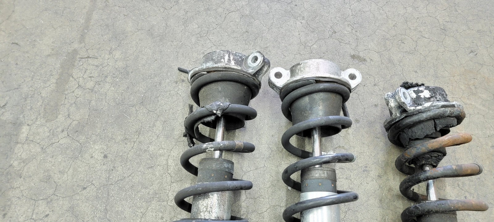 FERRARI 488 GTB SPIDER F8 TRIBUTO FRONT REAR SHOCK ABSORBER SET OEM 