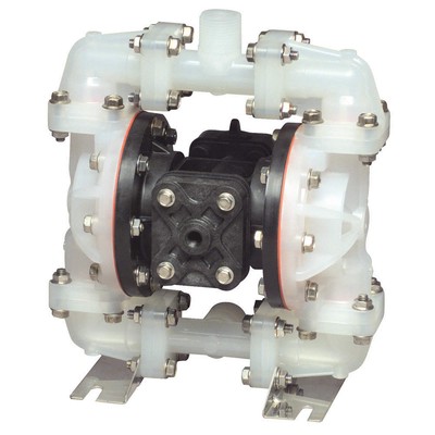 SANDPIPER S07B1P1PPNS000. Dbl DiaphragmPmp,NPT,TPV/PP,1/4in,23gpm 12W417