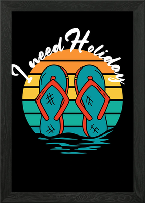 #ad #ad I need Holiday Framed Wall Art Poster Canvas Print Picture GBP 29.95