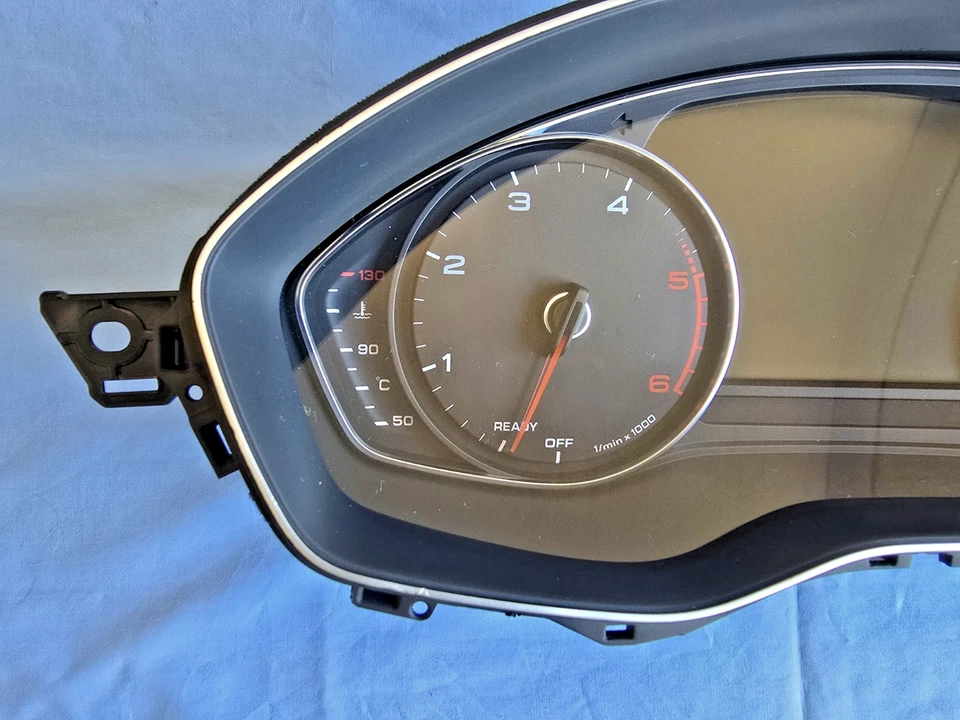 AUDI A4 B9 2.0 TDi S LINE AUTO- SPEEDOMETER INSTRUMENT CLUSTER 8W5920971A 2016 - Image 4 of 4