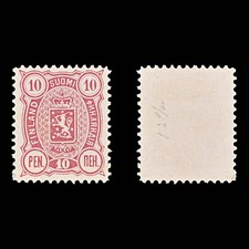 8926: Finland SG113 10p Dull carmine red 1890 Mi29Ab Mint MNG C£60