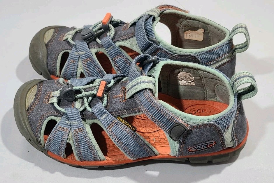 Sandalo sportivo bambino KEEN Seacamp II 1022990 taglia: 1 colore: grigio rosso