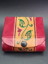 Handmade Leather Wallet Rosary Or Coin/money Holder.